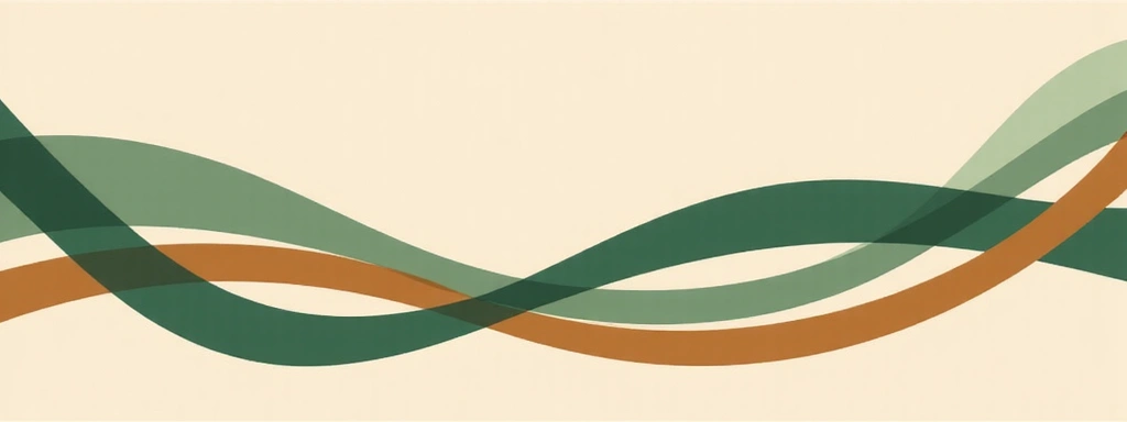 Abstract, clean graphic representing natural elements and energy